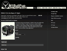 Tablet Screenshot of m1bullpup.com